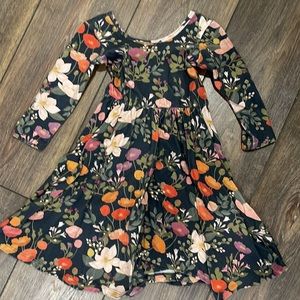 Long sleeve dress, the twirliest dresses there are!